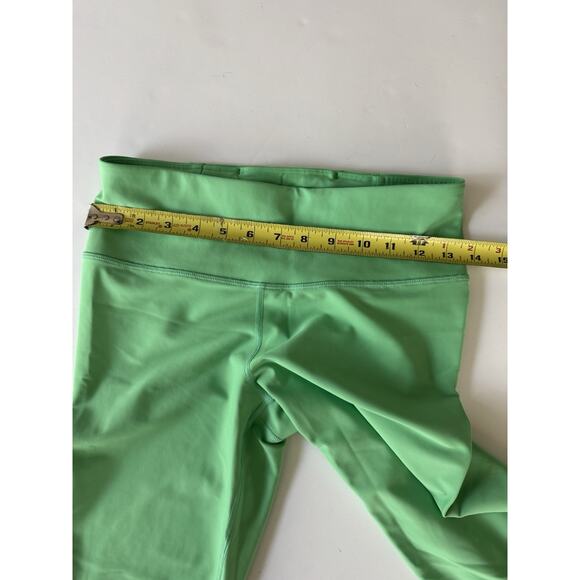 Athleta Bright Green Leggings Interval Tight Women’s Medium - Picture 6 of 7